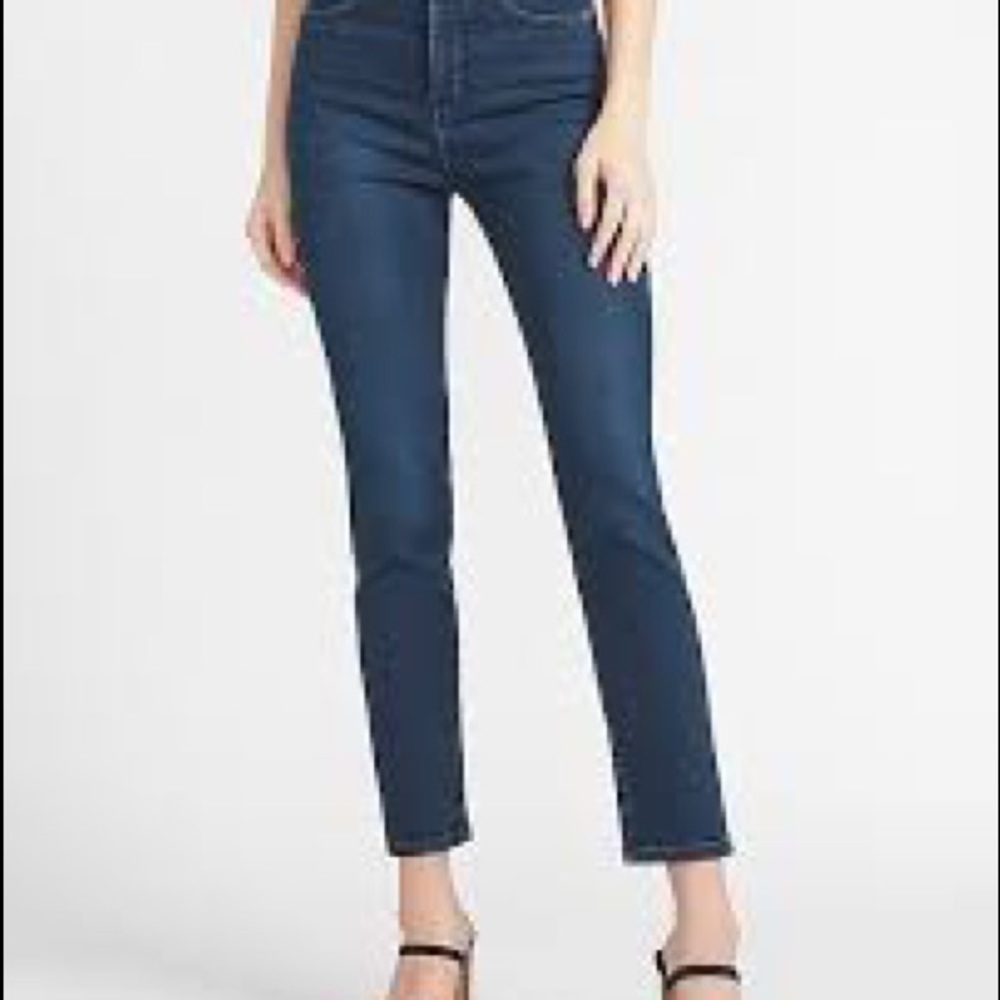 Express dark wash jeans - Slim Ankle